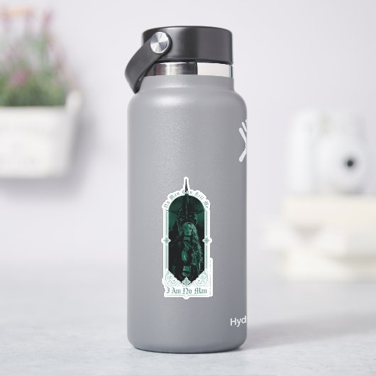 Éowyn Vs SAURON™ "I Am No Man" Rohan Graphic Sticker (HydroFlask)