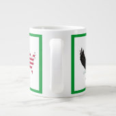 EPA in ruste Jumbo-Mok Grote Koffiekop (Achterkant)