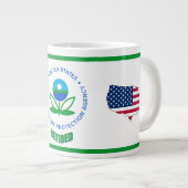 EPA in ruste Jumbo-Mok Grote Koffiekop (Voorkant rechts)