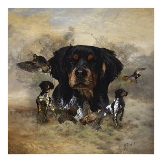 Epagneul Breton, Brittany Spaniel Foto Afdruk (Voorkant)