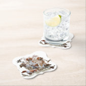 Epagneul Breton, Brittany Spaniel Kartonnen Onderzetters (Insitu)