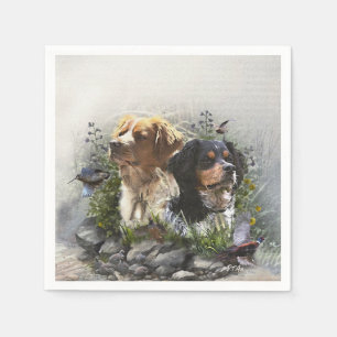 Epagneul Breton, Brittany Spaniel Servet