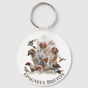 Epagneul Breton, Brittany Spaniel Sleutelhanger