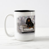 Épagneul cavalier du Roi Charles - tasses (Gauche)