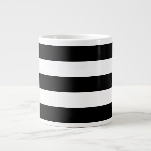 Épais ruban horizontal Jumbo Mug (Devant)