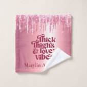 ÉPAISSEUR ET AMOUR VIBES VALENTINES PARTIES SCINTI (Gant de toilette)