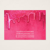 Épaisseur Parties scintillant rose néon Lecteurs b (Dos)