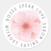 Épanouissez-vous avec Joie – Autocollant Flower Po (Devant)
