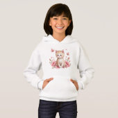 Épanouissez-vous avec Joie – Doux Sweat à Capuche (Devant entier)