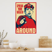 épargnez votre richesse : affiche parodique d'Obam (Cuisine)