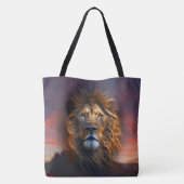 Épaule Sac fourre-tout Roi Jésus Lion De Juda (Dos)