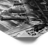 Épave De Train À Montparnasse 1895 Affiche (Coin)