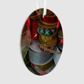 Épaves de Noël Ruban Holiday Rouge et or (devant)