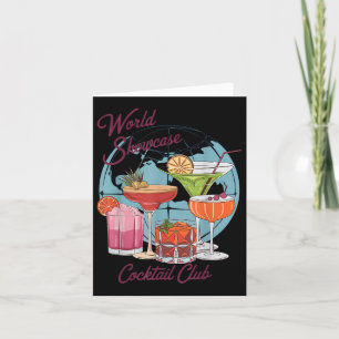 Epcot Drink World Showcase Tail Club Drink T Kaart