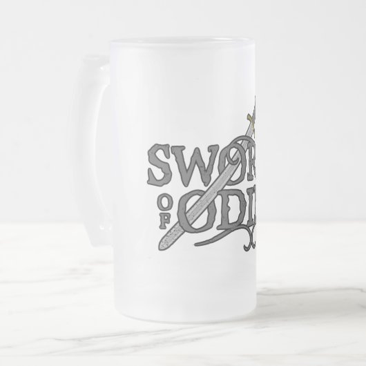 Épée de tasse de logo d'Odin (Devant gauche)