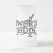 Épée de tasse de logo d'Odin (Centre)