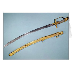 Épée donnée au napoléon I par le Directoire
