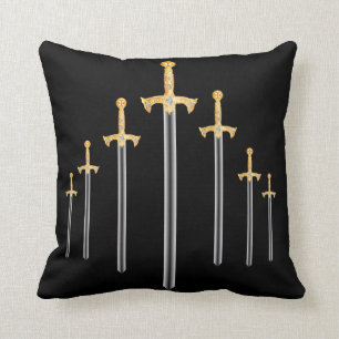Épée du coussin templar de chevaliers
