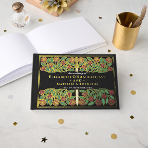 Épée florale médiévale royale de fantasy noire pou