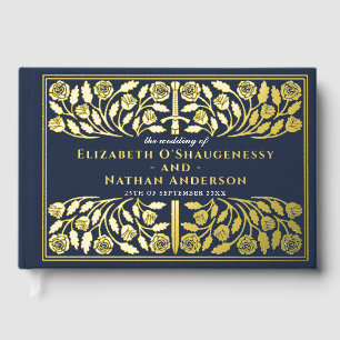 Épée Médiévale Royale Fantastique Bleue de Mariage