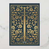 Épée Royale Médiévale Grise Carte de Table de Mari (Verso)