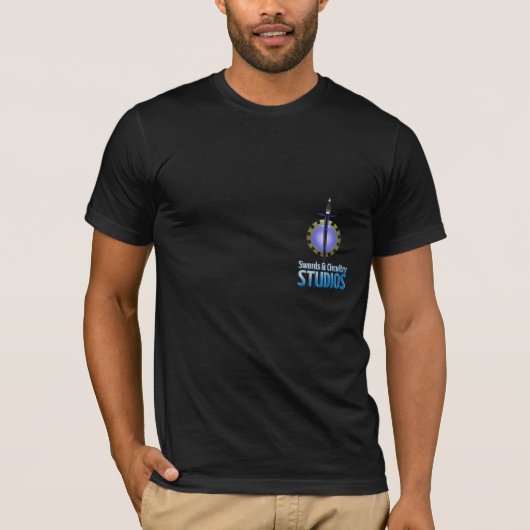 Épées et T-shirt de studios de circuits (Devant)