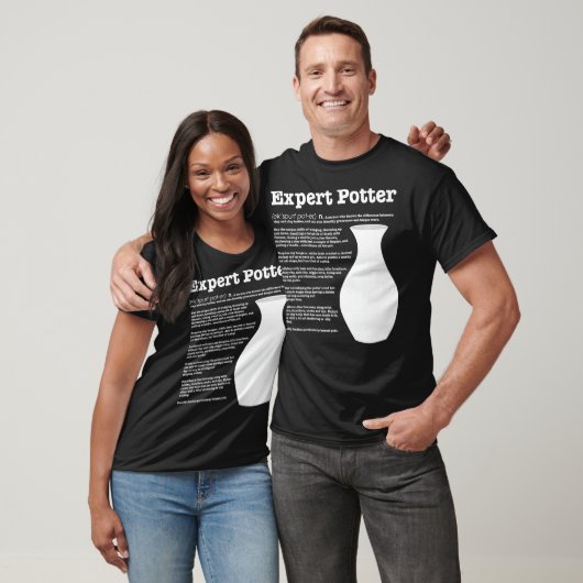 Epert Potter bepaalde T-shirt Funny Pottery (Unisex)