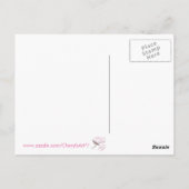 Épervier dans l'arbre de fleurs de cerisier Cartes (Dos)