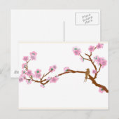 Épervier sur l'arbre 4 - Carte postale (Devant / Derrière)