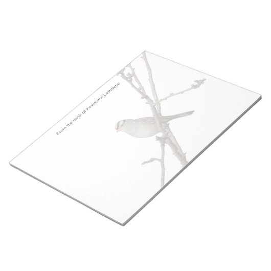 Épervier sur une branche Bloc-notes (Incliné)