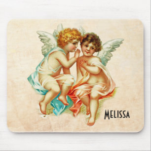  Ephemera Angel Cherubs Illustratie Muismat