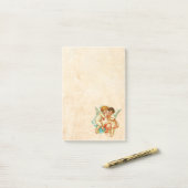  Ephemera Angel Cherubs Illustratie Post-it® Notes (Op bureau)