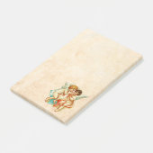  Ephemera Angel Cherubs Illustratie Post-it® Notes (Schuin)