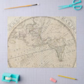 Ephemera Antiek Ontwerp van de Papierreeks 25 Tissuepapier (Craft)