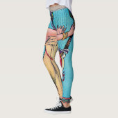 Ephemera antique 4 Leggings (Gauche)