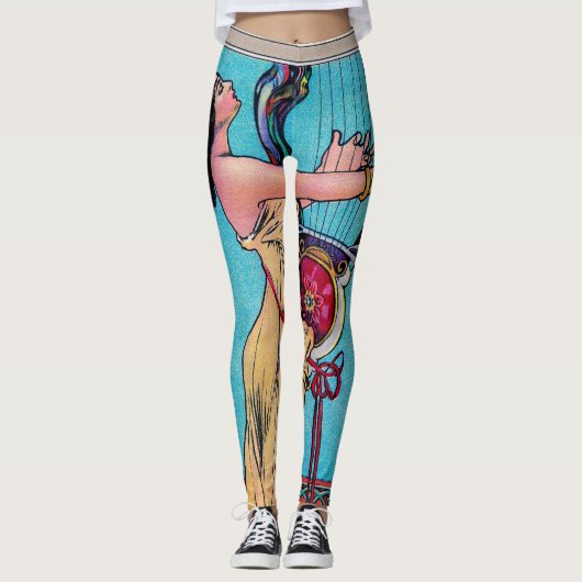 Ephemera antique 4 Leggings (Devant)