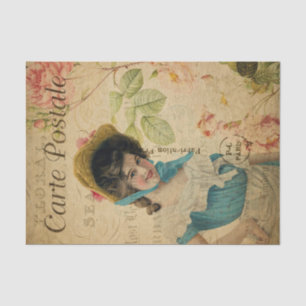Ephemera Beauful Actress Mabel Rowland-ontkoppelin Tissuepapier