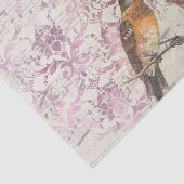 Ephemera Birds and Music Tissuepapier (Detail)