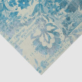 Ephemera Blue Paper Series Design 13 Tissuepapier (Detail)