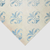 Ephemera Blue Paper Series Design 20 Tissuepapier (Detail)