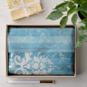 Ephemera Blue Paper Series Design 5 Tissuepapier (Geschenk)