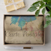 Ephemera Briefkaart Blue Butterfly Tissuepapier (Geschenk)