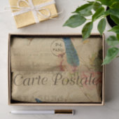 Ephemera Briefkaart Blue Jay Bird Decoupage Tissuepapier (Geschenk)