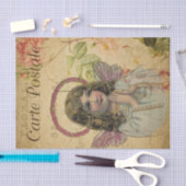 Ephemera Briefkaart Little Angle Decoupage Tissuepapier (Craft)