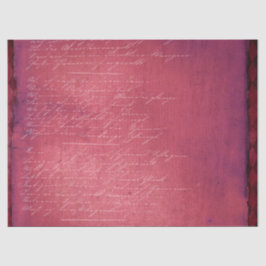 Ephemera Burgundy Paper Series Design 5 Tissuepapier