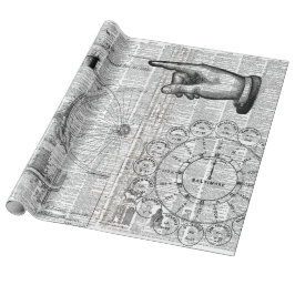 Ephemera Collage Cadeaupapier