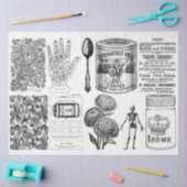 Ephemera Collage Decoupage Papier (Craft)