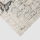 Ephemera Collage Tissuepapier (Detail)