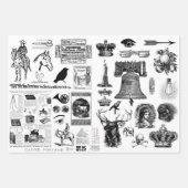 Ephemera Coller des feuilles de papier pour découp (Devant 3)