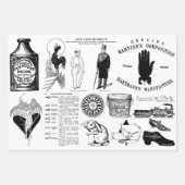 Ephemera Decoupage of Collage Papierbladen Inpakpapier Vel (Voorkant 3)